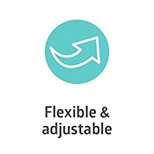 Flexible & adjustable