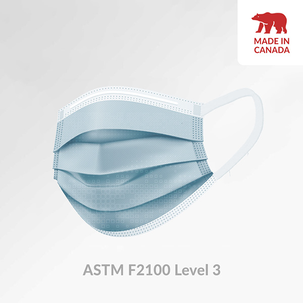 Crown 3-Ply Surgical Face Mask â€“ ASTM Level 3